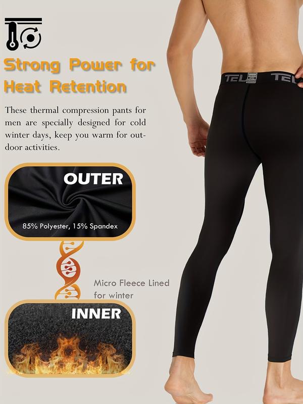 Athletic Tights for Winter Sports, Polyester Material, Value Pack